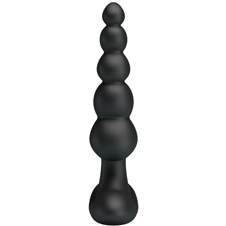PRETTY LOVE - CORBAN ANAL VIBRATOR 10 VIBRATIONS BLACK - NOCTURNA DESIRES