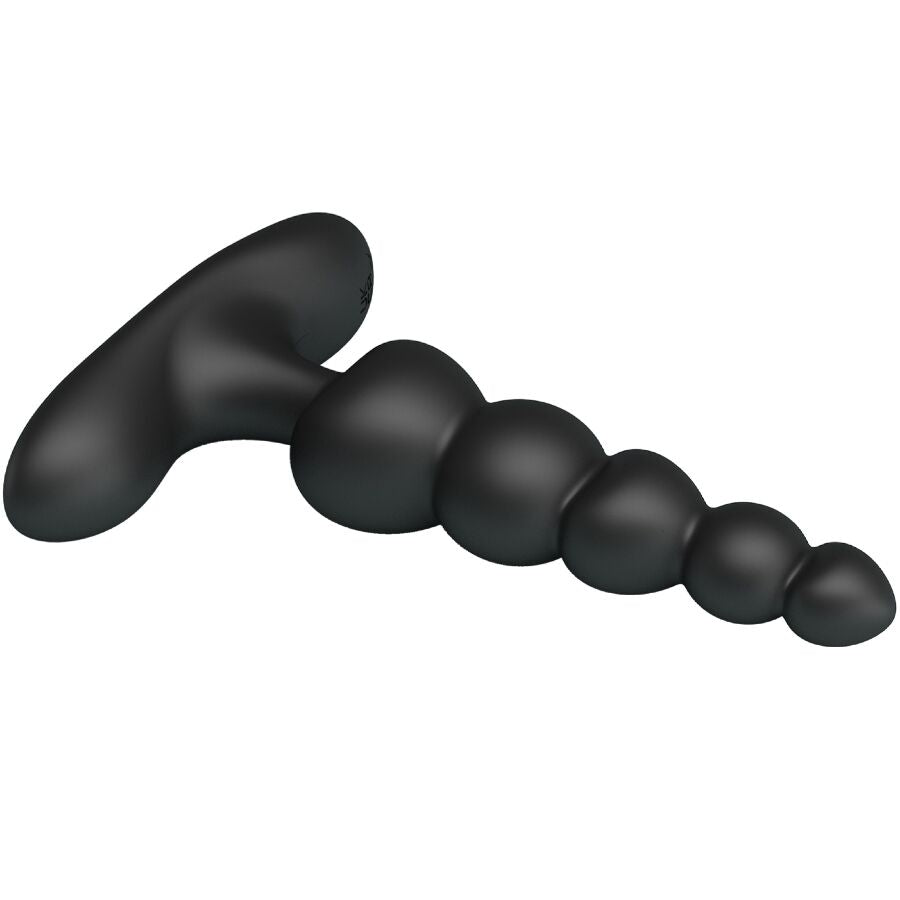PRETTY LOVE - CORBAN ANAL VIBRATOR 10 VIBRATIONS BLACK - NOCTURNA DESIRES