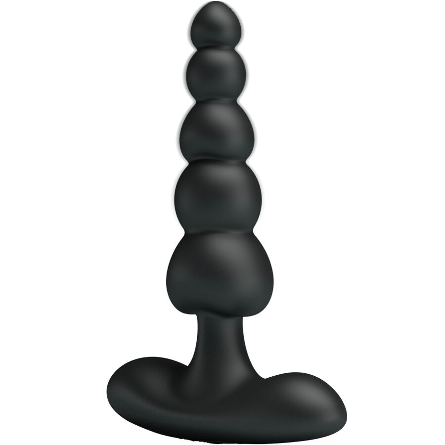 PRETTY LOVE - CORBAN ANAL VIBRATOR 10 VIBRATIONS BLACK - NOCTURNA DESIRES