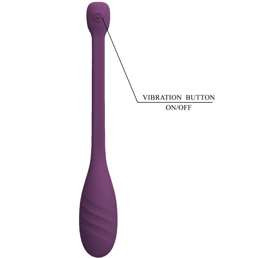 PRETTY LOVE - LEVIATHAN APP CONTROLLED VIBRATOR PURPLE - NOCTURNA DESIRES