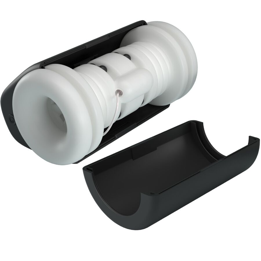 PRETTY LOVE - DJ GIRL MALE MASTURBATOR WITH VIBRATION 5 SETTINGS NEGRO - NOCTURNA DESIRES
