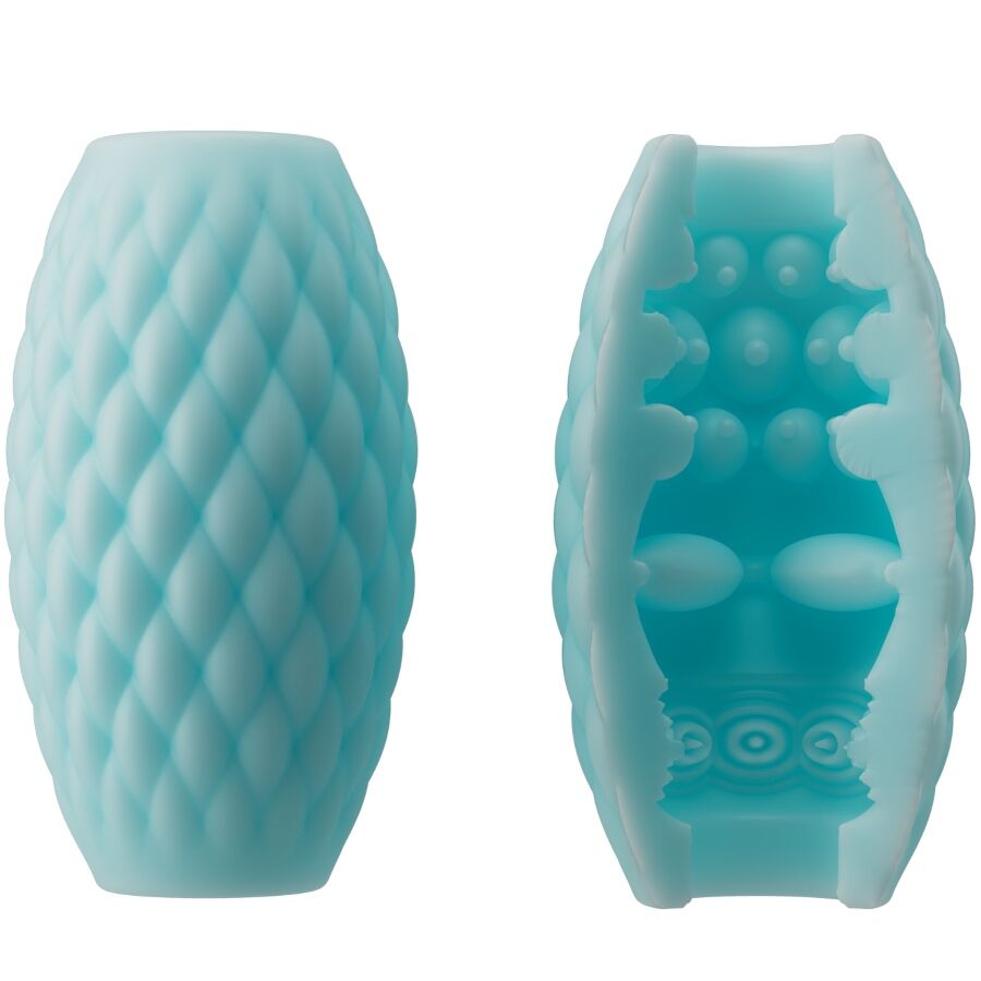 PRETTY LOVE - ATHENA EROS SILICONE MALE MASTURBATOR SKY BLUE - NOCTURNA DESIRES