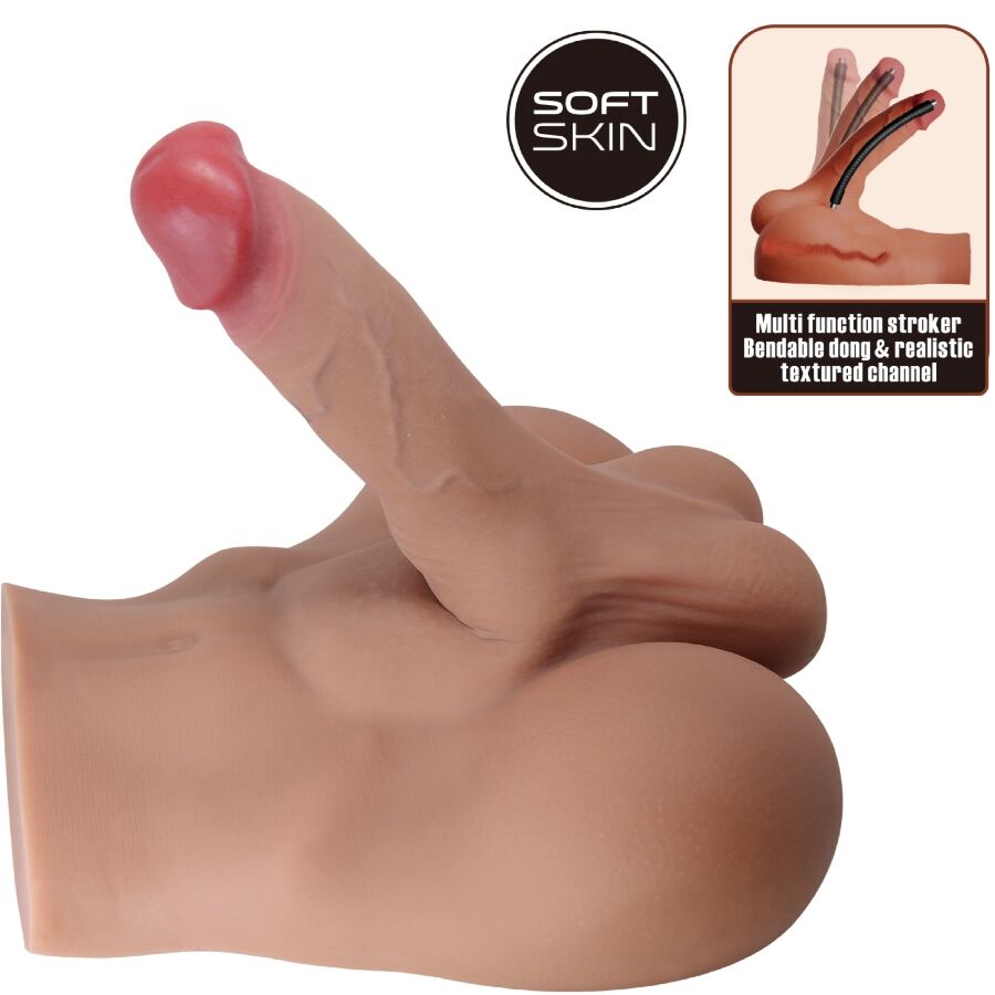 CRAZY BULL - RHYNE BACK REALISTIC NATURAL MASTURBATOR - NOCTURNA DESIRES