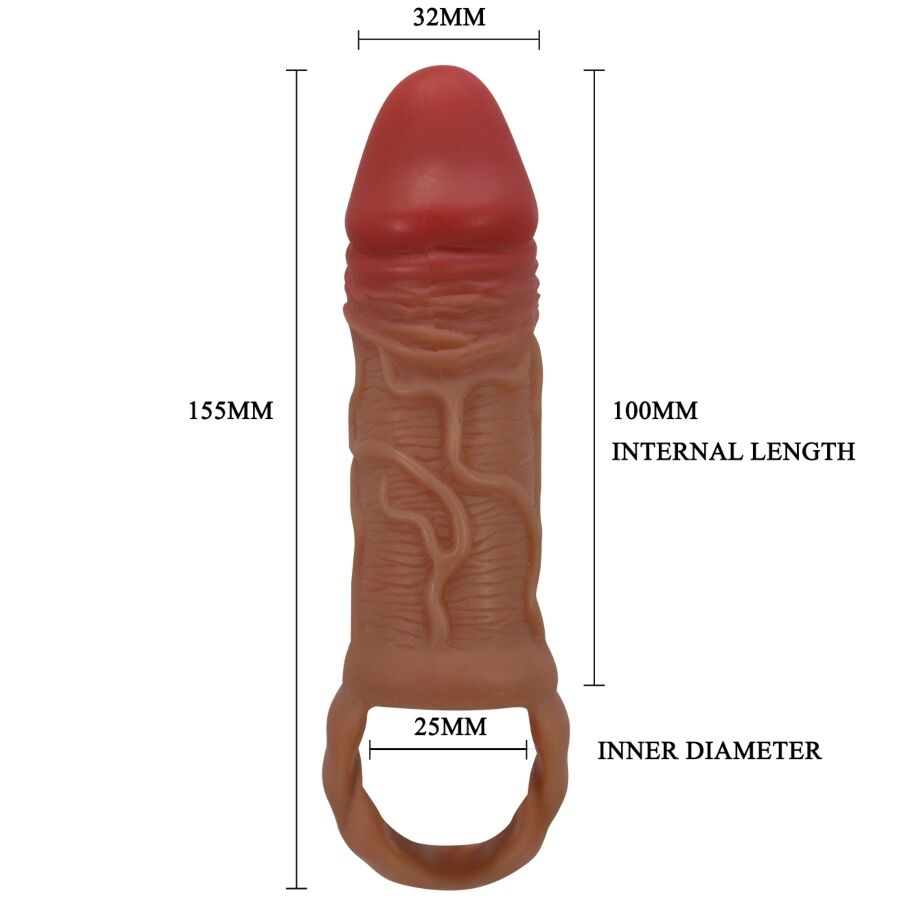 PRETTY LOVE - PEIRRE PENIS SLEEVE 10 CM - NOCTURNA DESIRES