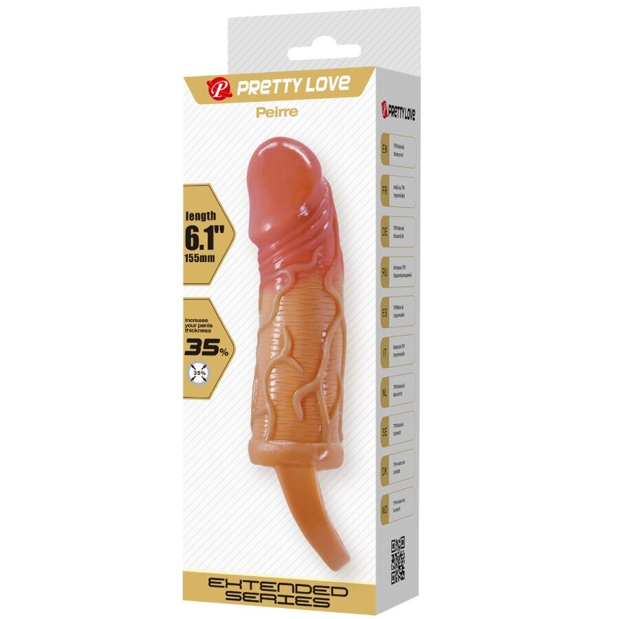PRETTY LOVE - PEIRRE PENIS SLEEVE 10 CM - NOCTURNA DESIRES