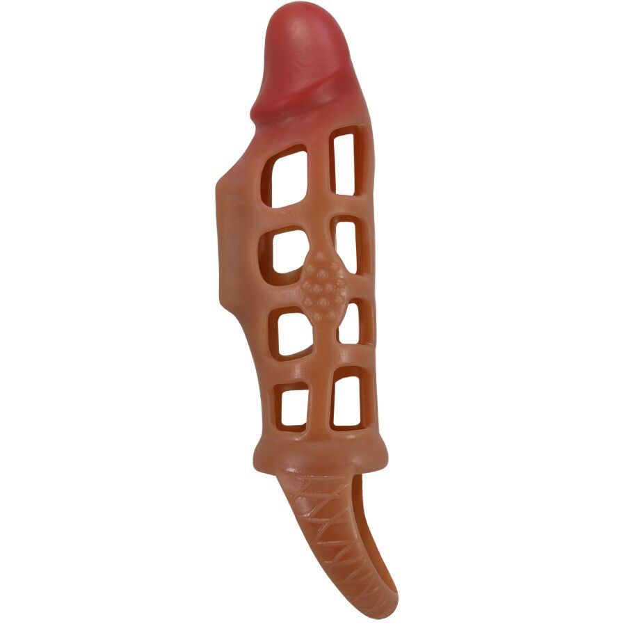PRETTY LOVE - PRESTON VIBRATING PENIS SLEEVE 18 CM - NOCTURNA DESIRES