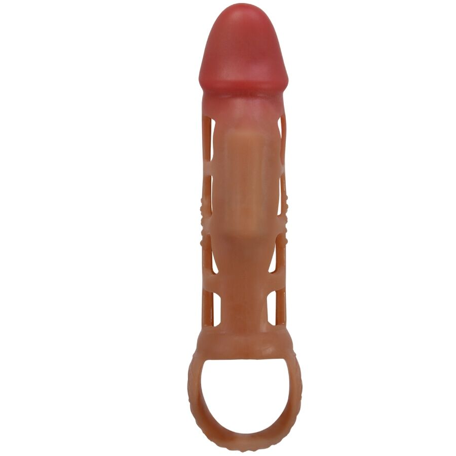 PRETTY LOVE - PRESTON VIBRATING PENIS SLEEVE 18 CM - NOCTURNA DESIRES