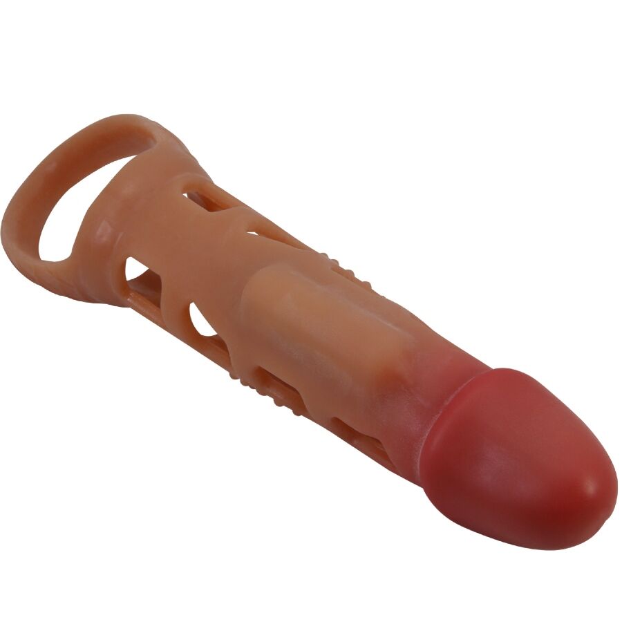 PRETTY LOVE - PRESTON VIBRATING PENIS SLEEVE 18 CM - NOCTURNA DESIRES
