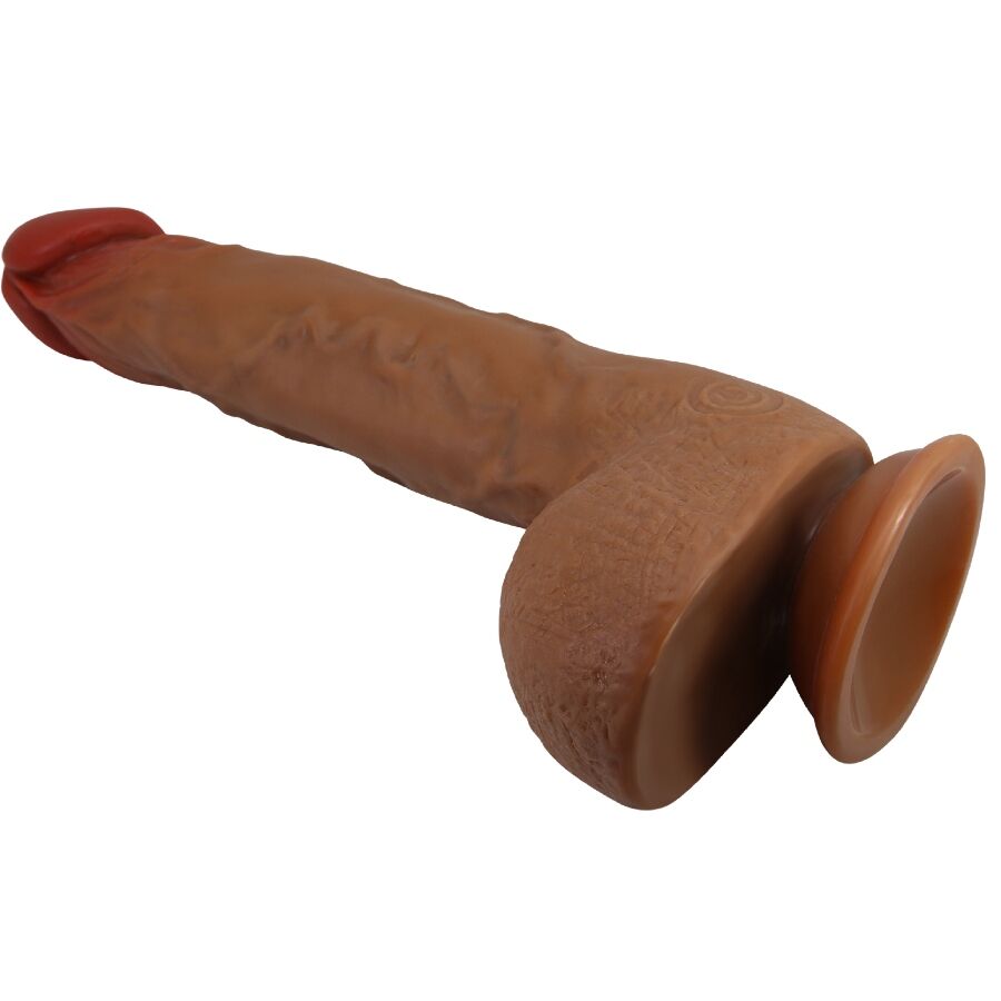 BAILE - BEAUTIFUL WILKS 5 SETTING REALISTIC VIBRATOR 25 CM MULATO - NOCTURNA DESIRES
