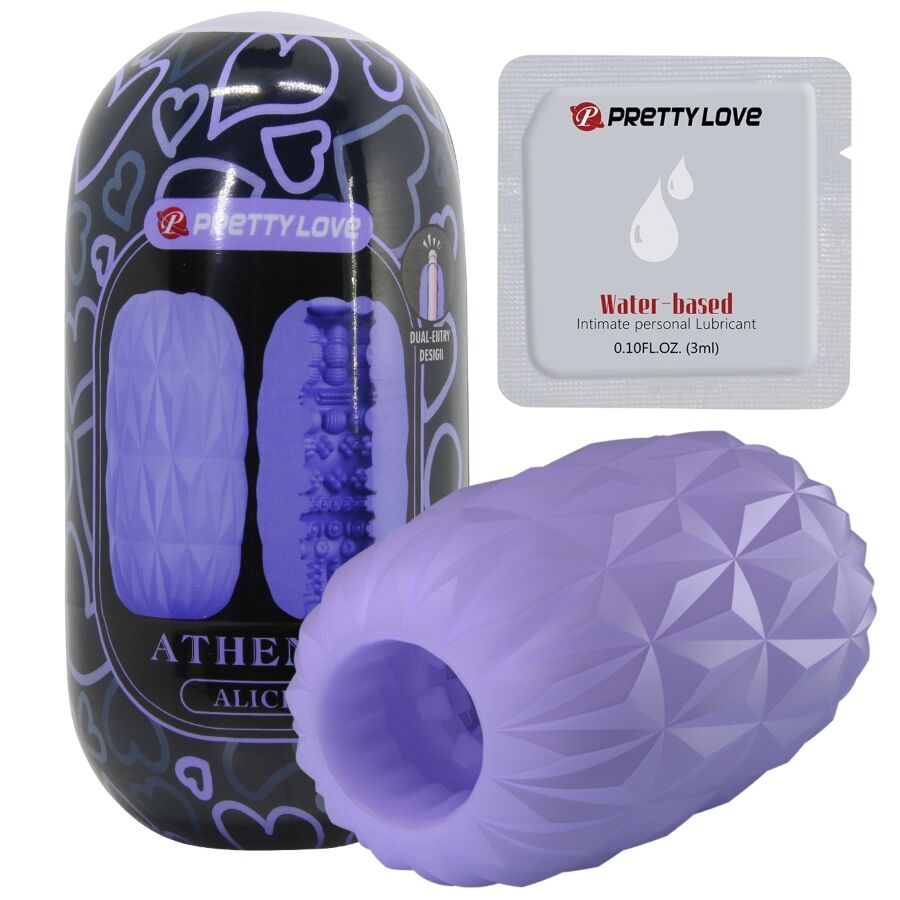 PRETTY LOVE - ATHENA ALICE MALE MASTURBATOR PURPLE - NOCTURNA DESIRES