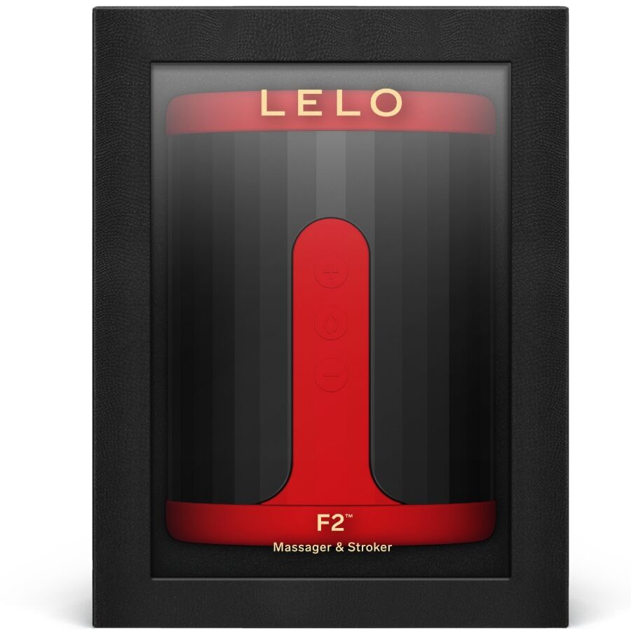 LELO - F2S™ TEAL MALE MASTURBATOR RED - NOCTURNA DESIRES