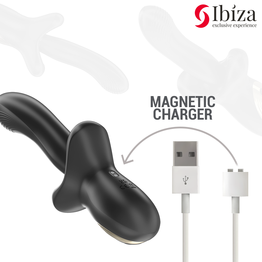 IBIZA - POWERFUL VIBRATOR WITH THRUSTING AND BITING EFFECT - NOCTURNA DESIRES
