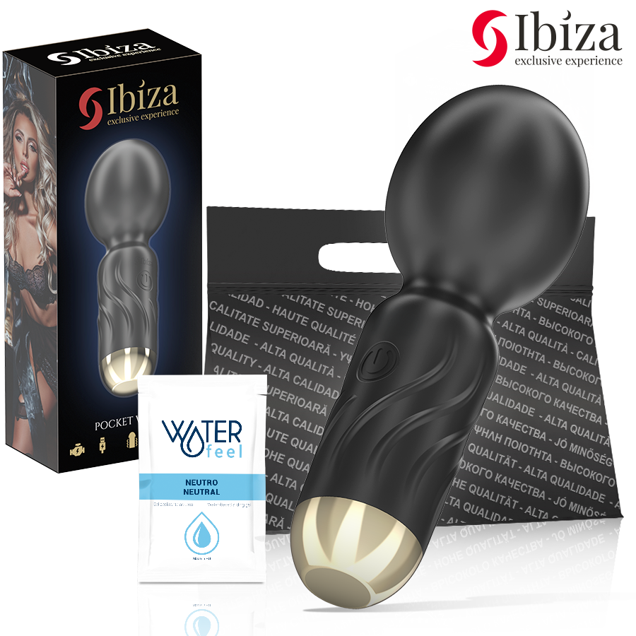 IBIZA - POCKET WAND VIBRATOR - NOCTURNA DESIRES