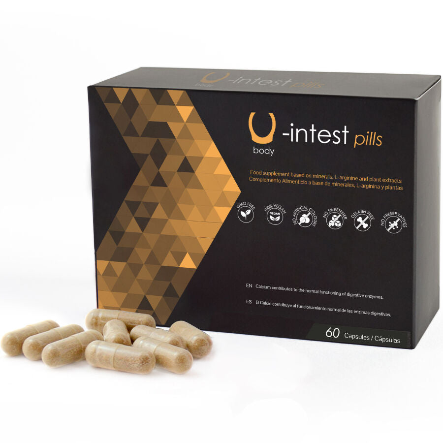 500 COSMETICS -U-INTEST CAPSULES TO PREVENT HEMORRHOIDS - 60 CAPSULES - NOCTURNA DESIRES