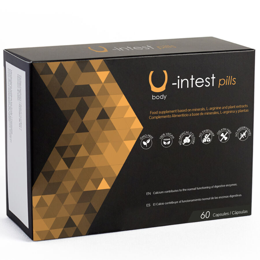500 COSMETICS -U-INTEST CAPSULES TO PREVENT HEMORRHOIDS - 60 CAPSULES - NOCTURNA DESIRES