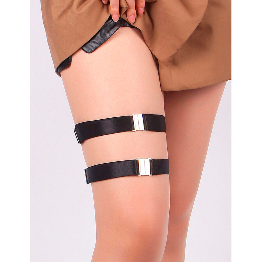 SUBBLIME - 957476 ADJUSTABLE BUCKLES BLACK - NOCTURNA DESIRES