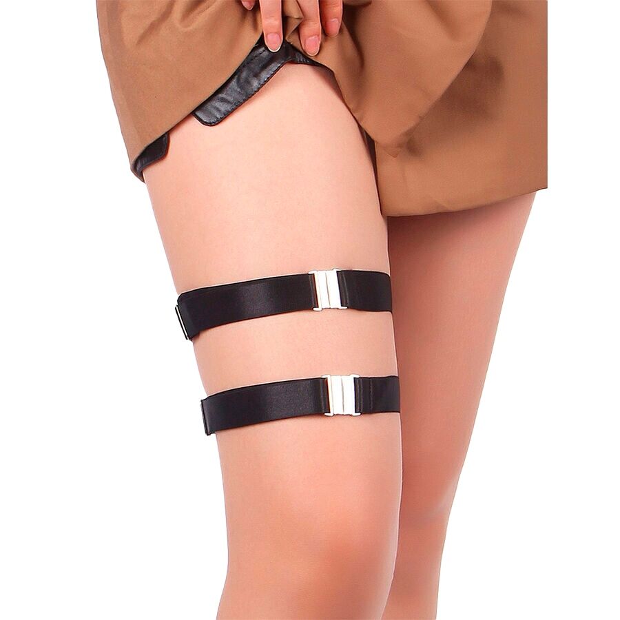 SUBBLIME - 957476 ADJUSTABLE BUCKLES BLACK - NOCTURNA DESIRES