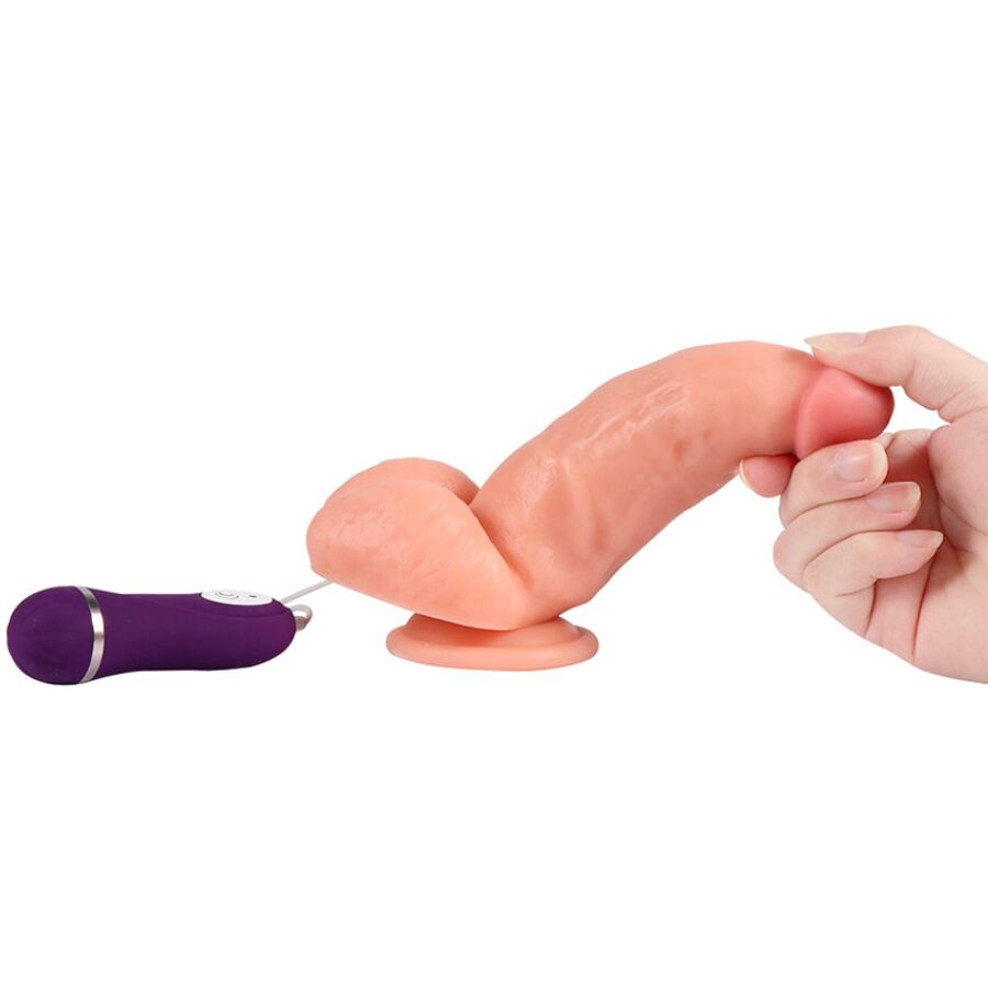 SHEQU - SOLDIER VIBRATOR DILDO WITH REMOTE CONTROL 16 CM - NOCTURNA DESIRES
