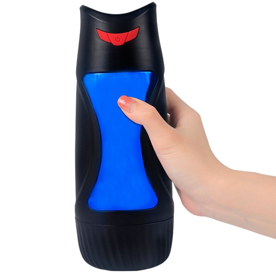 SHEQU - RENEE SQUEEZABLE VAGINA MASTURBATOR WITH VIBRATION IN CASE - NOCTURNA DESIRES