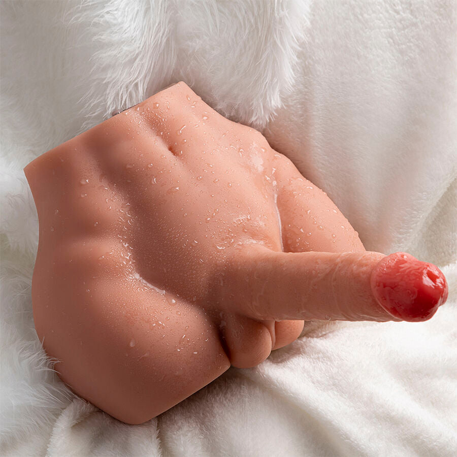 XISE - PEEL DILDO ASS REALISTIC DILDO MASTURBATOR FRONT POSITION WITH THRUSTING 17.5 CM - NOCTURNA DESIRES