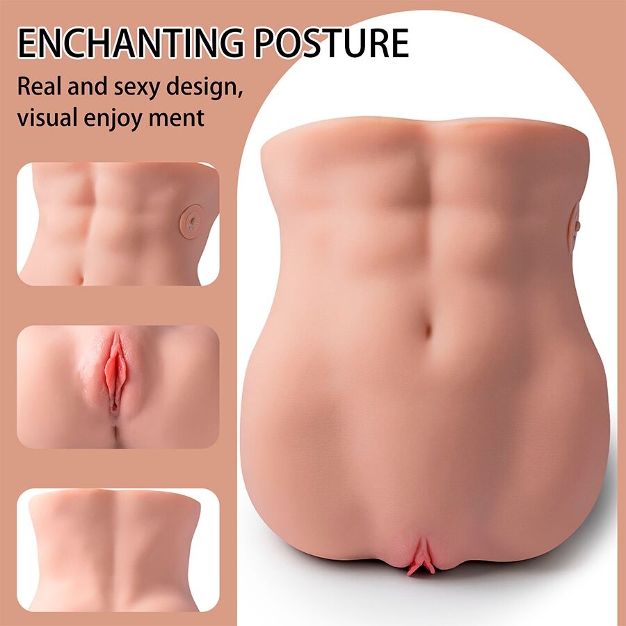 XISE - LYDIA FEMALE VAGINA MASTURBATOR WITH THRUSTING 25 CM - NOCTURNA DESIRES