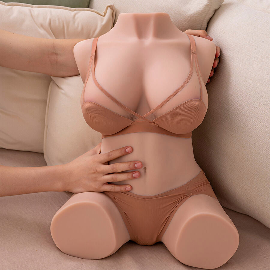 XISE - DANIA THRUSTING REALISTIC VIBRATING FEMALE TORSO 52 CM - NOCTURNA DESIRES