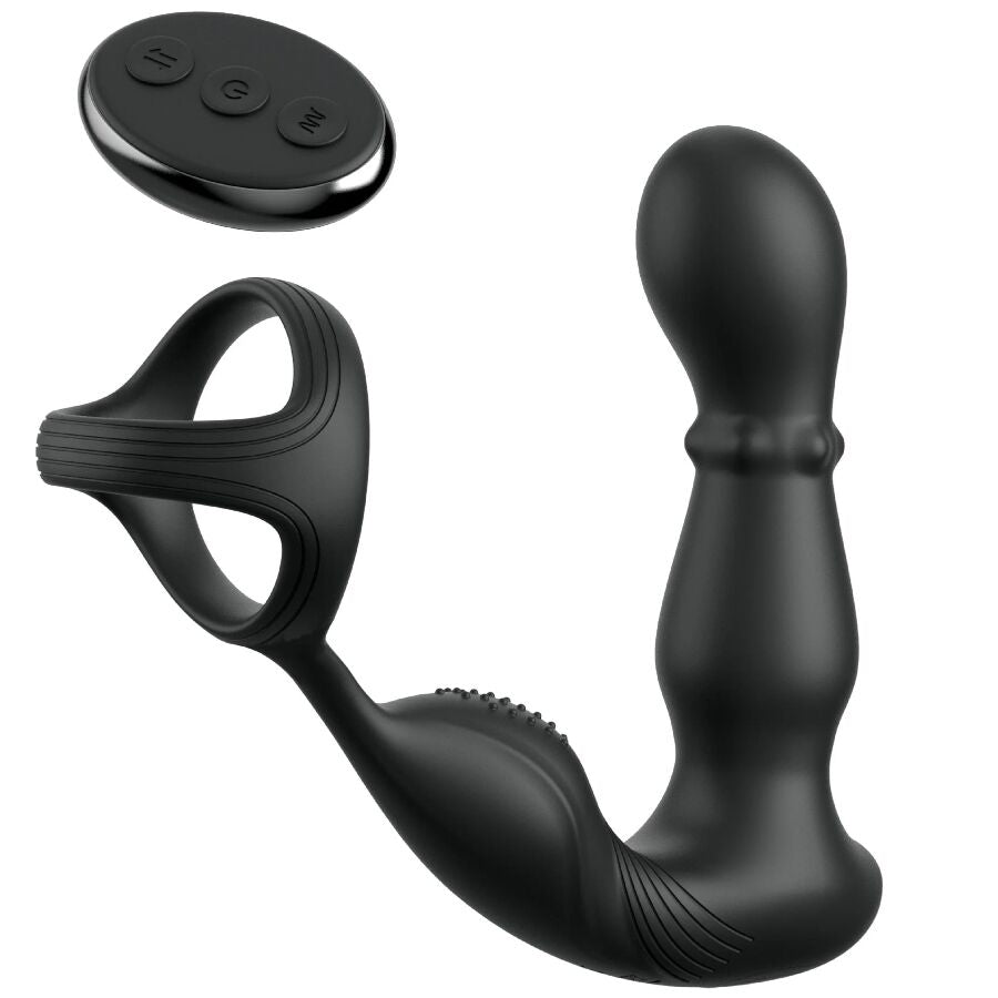 ANAL FANTASY ELITE COLLECTION - VIBRATING ANAL RING AND MASSAGER WITH REMOTE CONTROL - NOCTURNA DESIRES