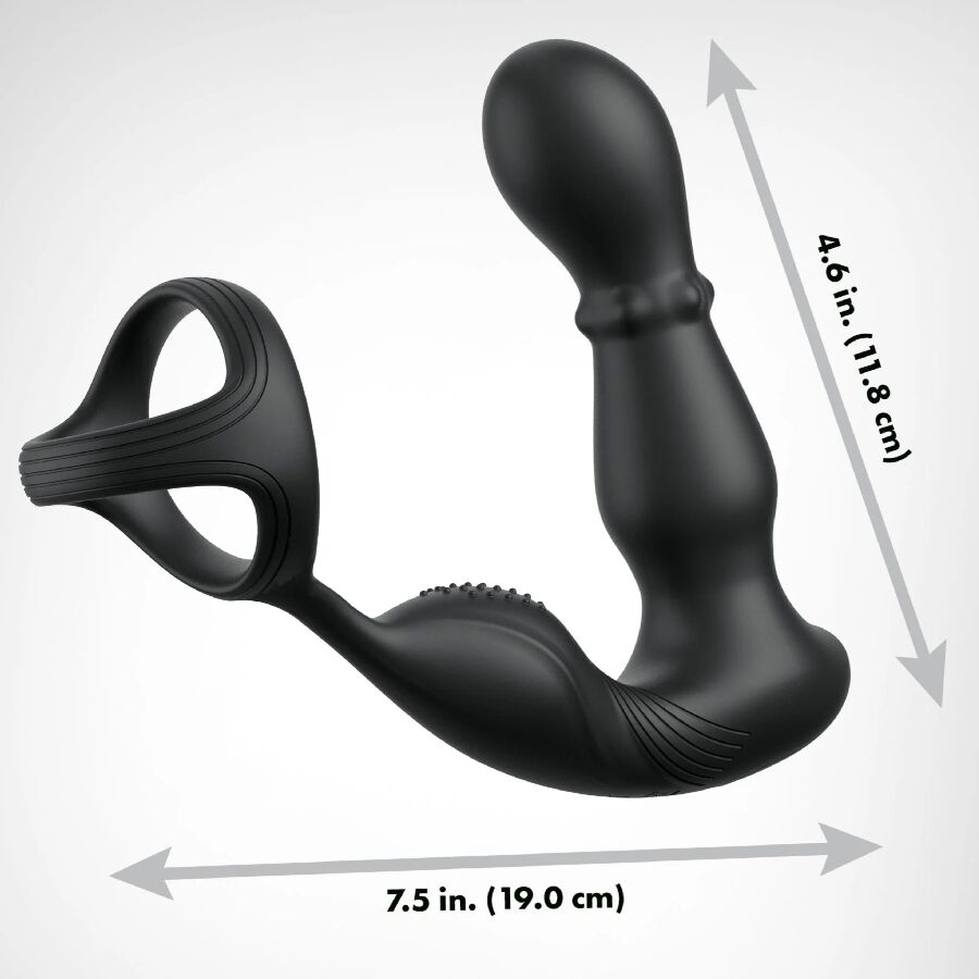 ANAL FANTASY ELITE COLLECTION - VIBRATING ANAL RING AND MASSAGER WITH REMOTE CONTROL - NOCTURNA DESIRES