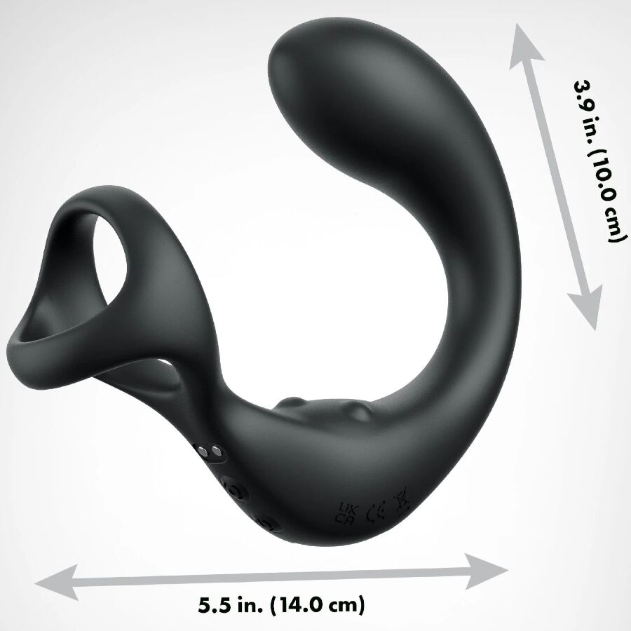 ANAL FANTASY ELITE COLLECTION - VIBRATING ANAL MASSAGER WITH REMOTE CONTROL - NOCTURNA DESIRES