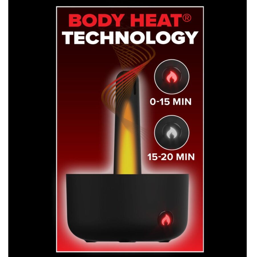 PDX ELITE - MILK ME HOTTER AUTOMATIC MASTURBATOR WITH THRUSTING AND HEAT EFFECT VIBRATION - NOCTURNA DESIRES