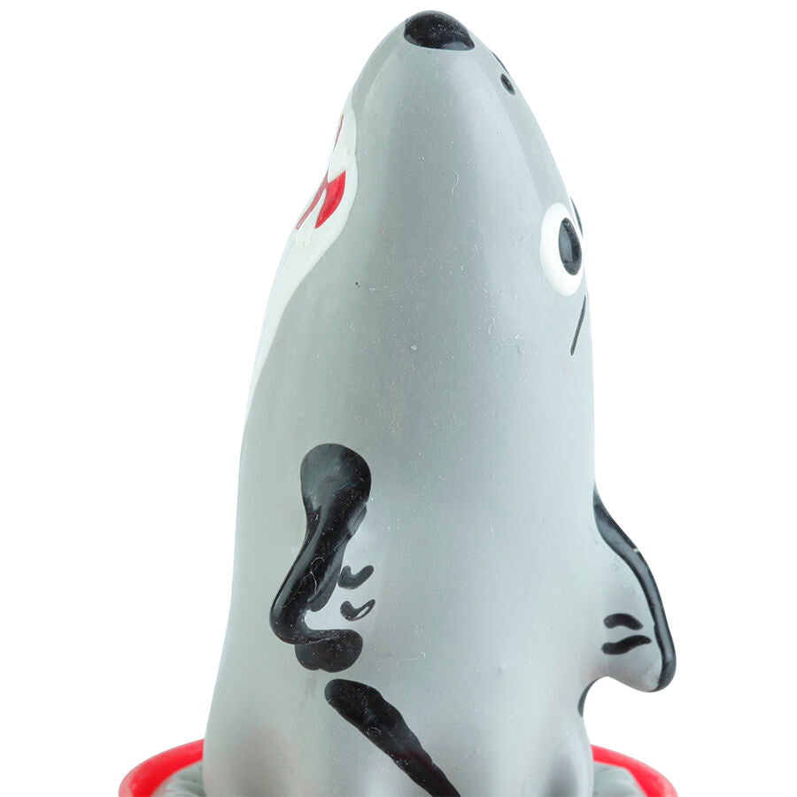 CONDOMERIE - HANDPAINTED NOVELTY CONDOMS SHARK MODEL 1 - NOCTURNA DESIRES
