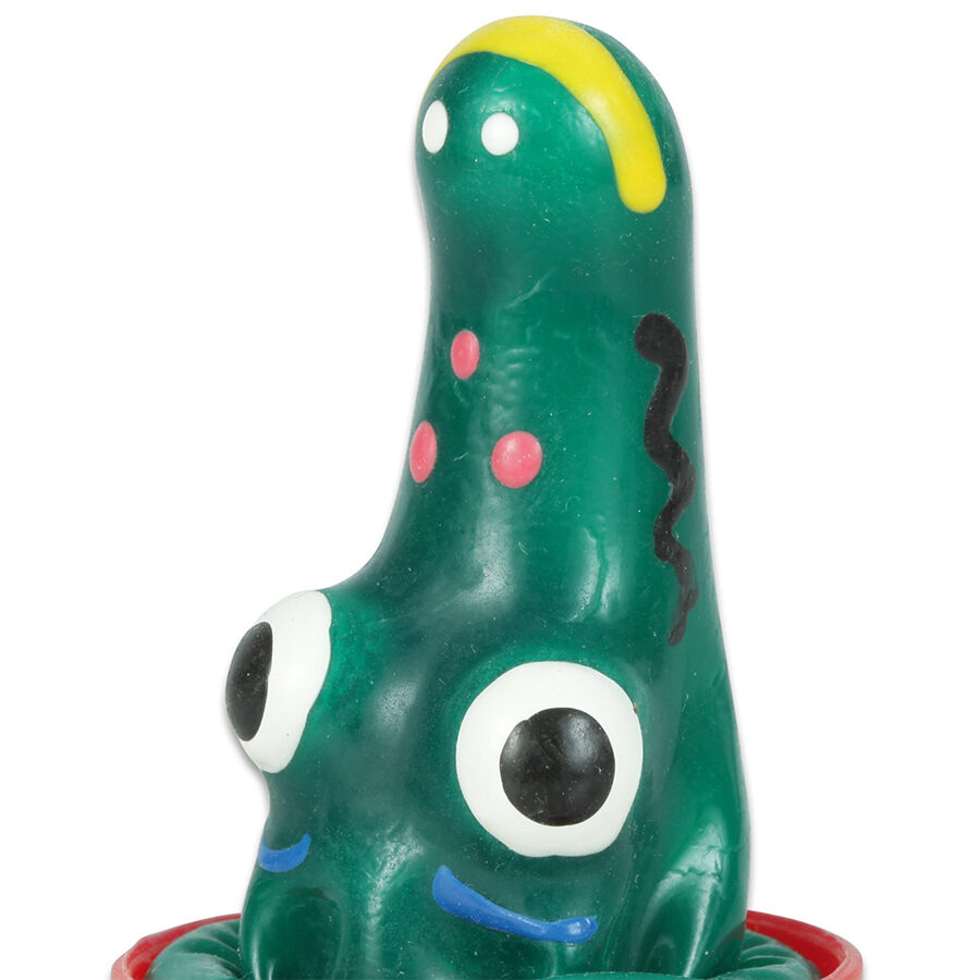 CONDOMERIE - HANDPAINTED NOVELTY CONDOMS CROCODILE MODEL 1 - NOCTURNA DESIRES
