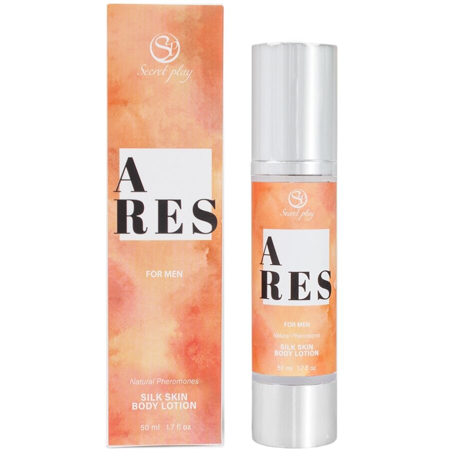 SECRETPLAY - ARES SILK SKIN LOTION FOR MEN 50 ML - NOCTURNA DESIRES