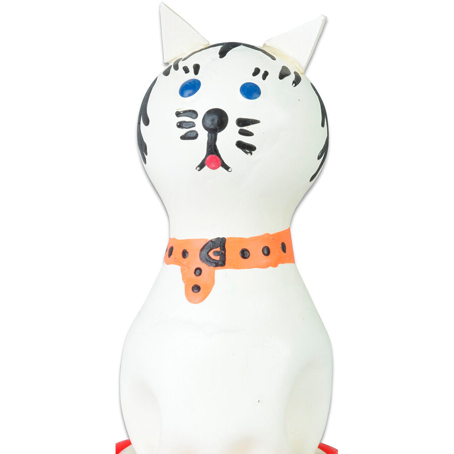 CONDOMERIE - HANDPAINTED NOVELTY CONDOMS CAT WHITE - NOCTURNA DESIRES