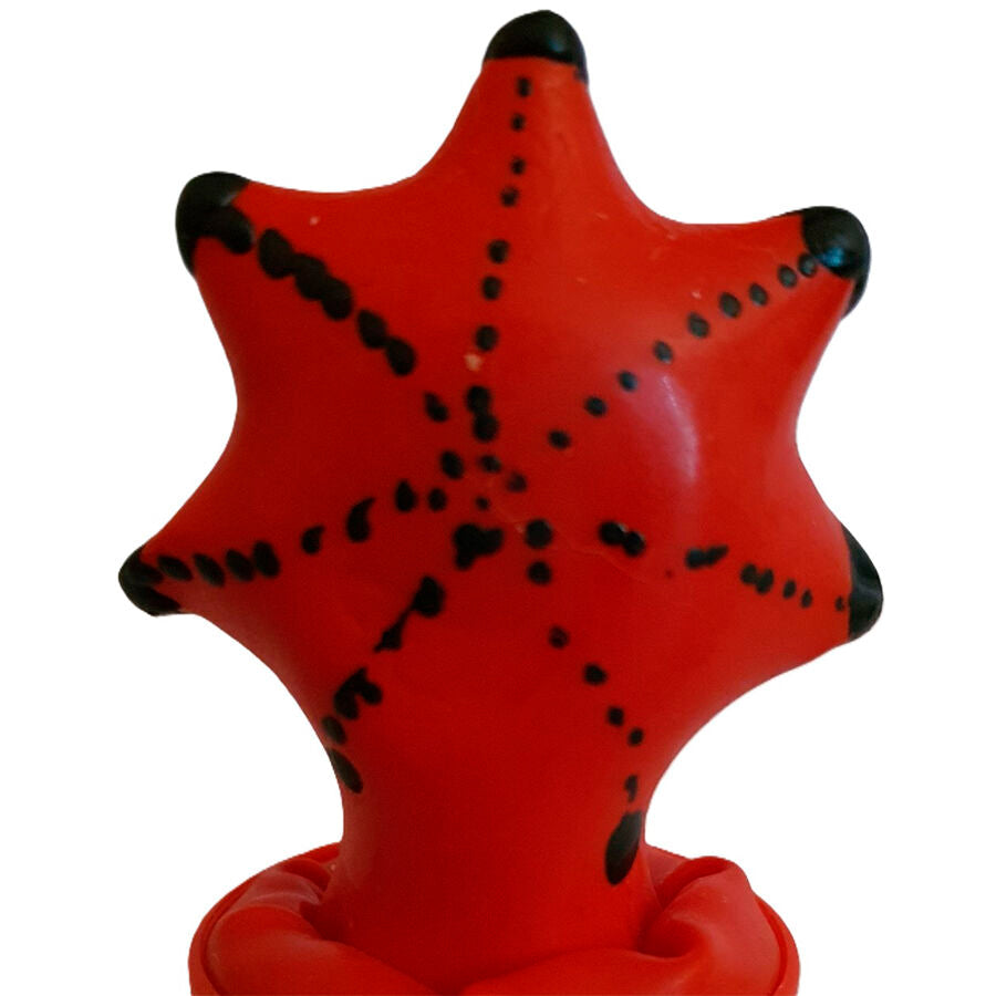 CONDOMERIE - HANDPAINTED NOVELTY CONDOMS STARFISH - NOCTURNA DESIRES