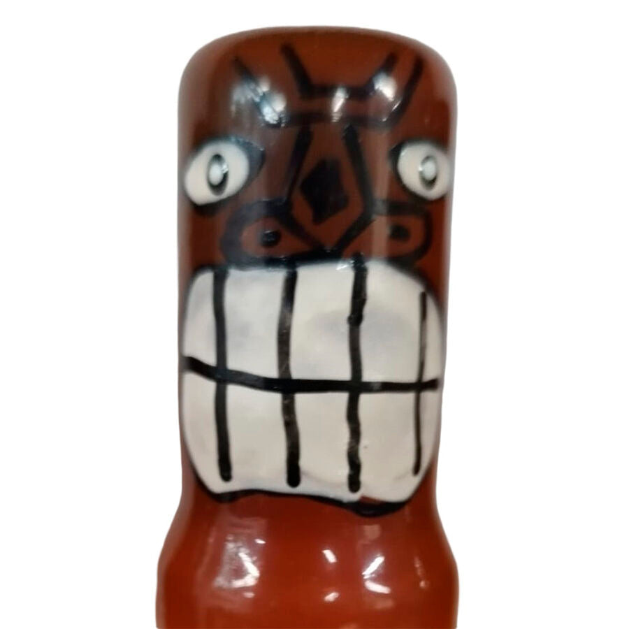 CONDOMERIE - HANDPAINTED NOVELTY CONDOMS TIKI TOTEM-FRIKI-02 - NOCTURNA DESIRES