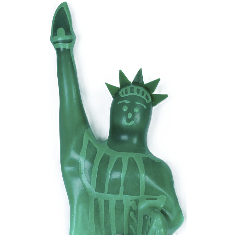 CONDOMERIE - HANDPAINTED NOVELTY CONDOMS STATUE OF LIBERTY MODEL XL - NOCTURNA DESIRES