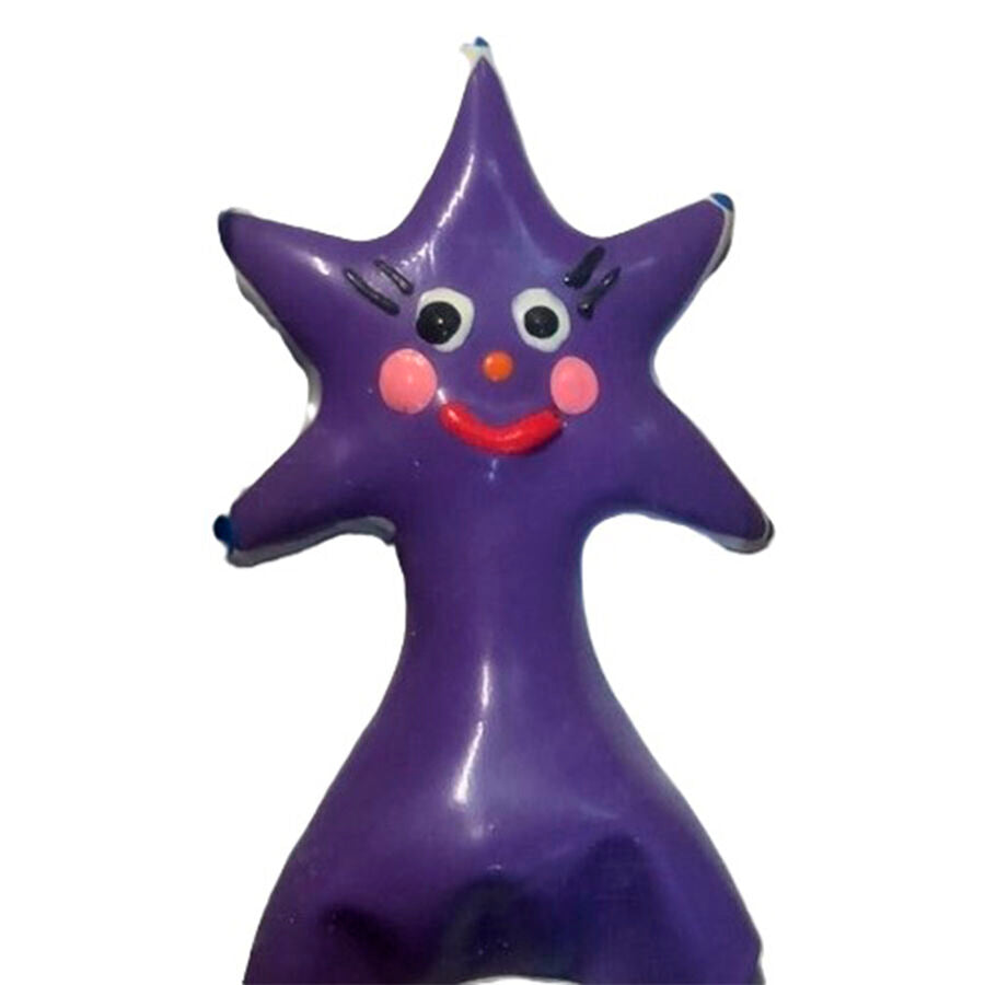 CONDOMERIE - HANDPAINTED NOVELTY CONDOMS HAPPY STAR XL - NOCTURNA DESIRES