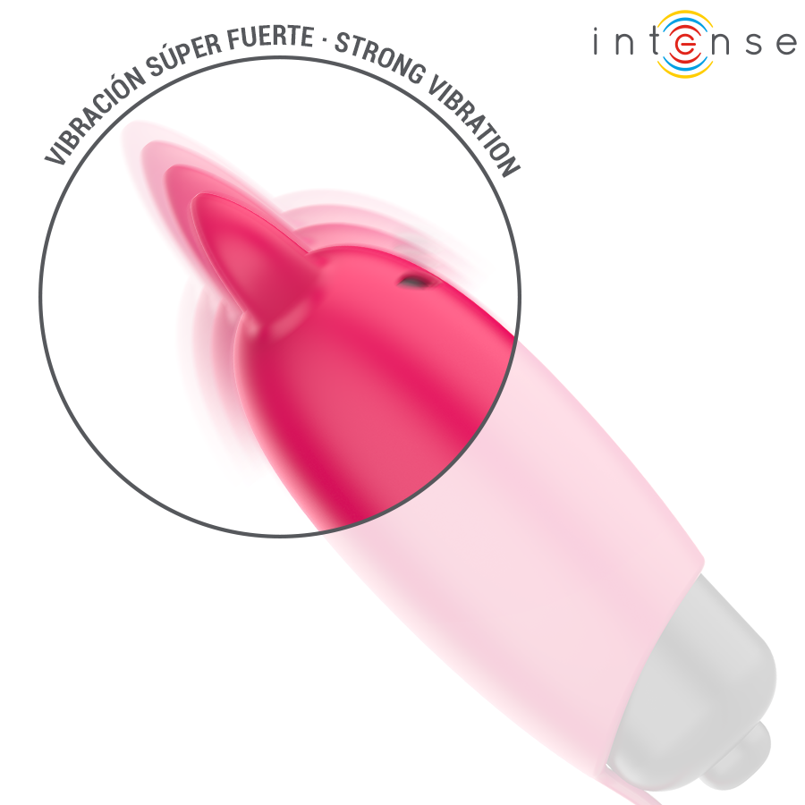 INTENSE - SCARLET VIBRATING BULLET RED DEMON 9.3 X 2.4 CM - NOCTURNA DESIRES