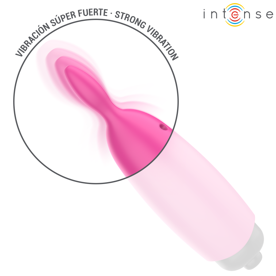 INTENSE - HOPPER PINK VIBRATING BULLET 8.3 X 2.4 CM - NOCTURNA DESIRES