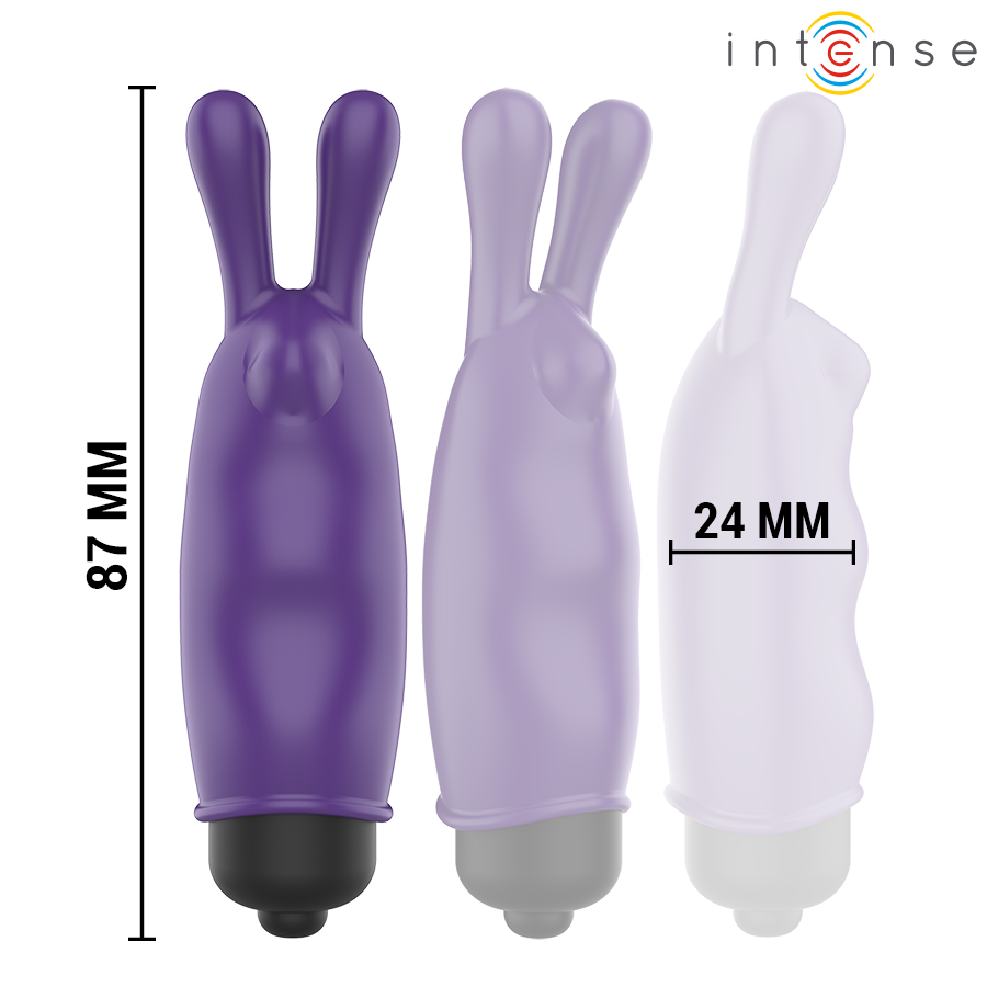 INTENSE - MYSTIC PURPLE VIBRATING BULLET 8.7 X 2.4 CM - NOCTURNA DESIRES