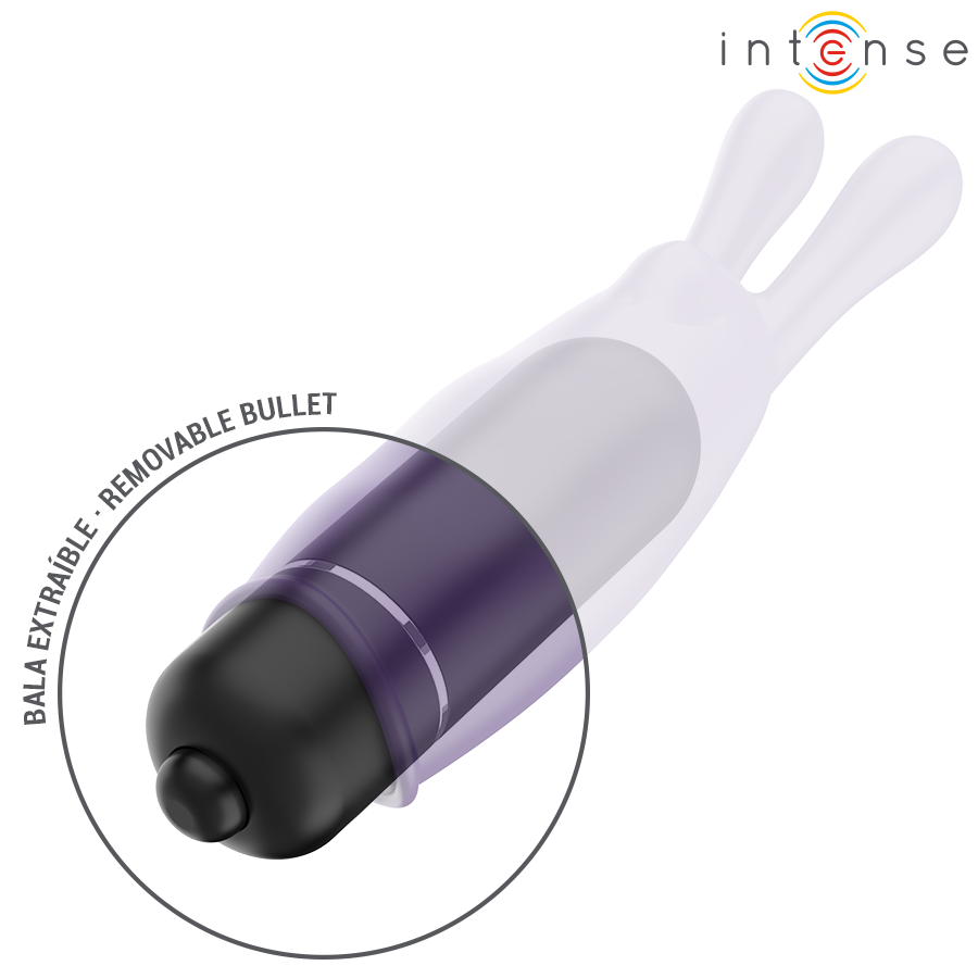INTENSE - MYSTIC PURPLE VIBRATING BULLET 8.7 X 2.4 CM - NOCTURNA DESIRES