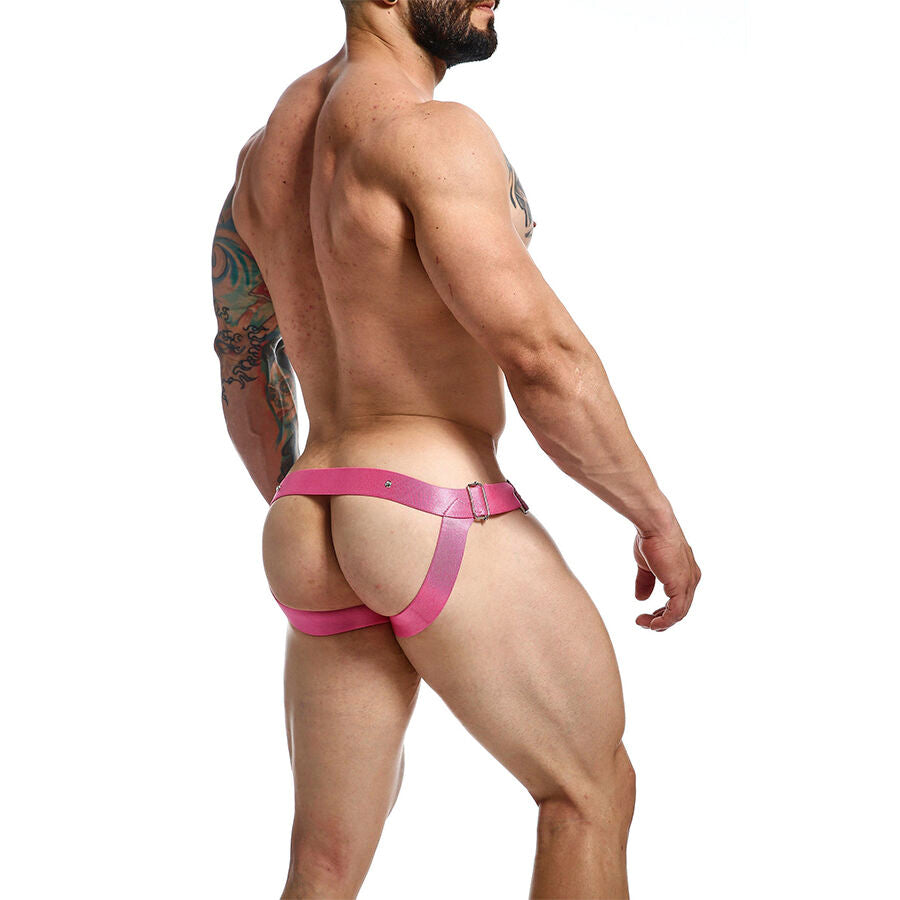 MOB - DNGEON JOCKSTRAP PINK COCK RING ONE SIZE - NOCTURNA DESIRES