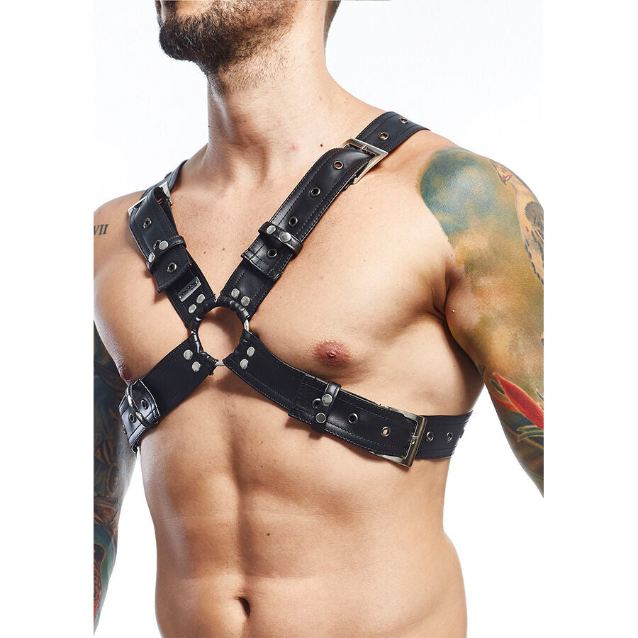 MOB - DNGEON BLACK HARNESS BELT ONE SIZE X - NOCTURNA DESIRES