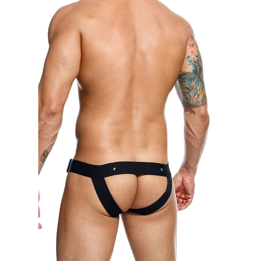 MOB - DNGEON JOCKSTRAP WITH COCK RING ONE SIZE - NOCTURNA DESIRES