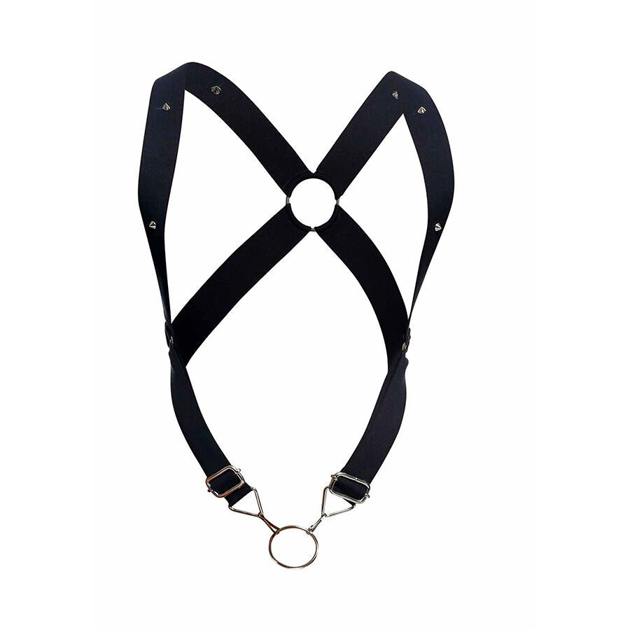 MOB - DNGEON BLACK CROSS BACK HARNESS ONE SIZE - NOCTURNA DESIRES