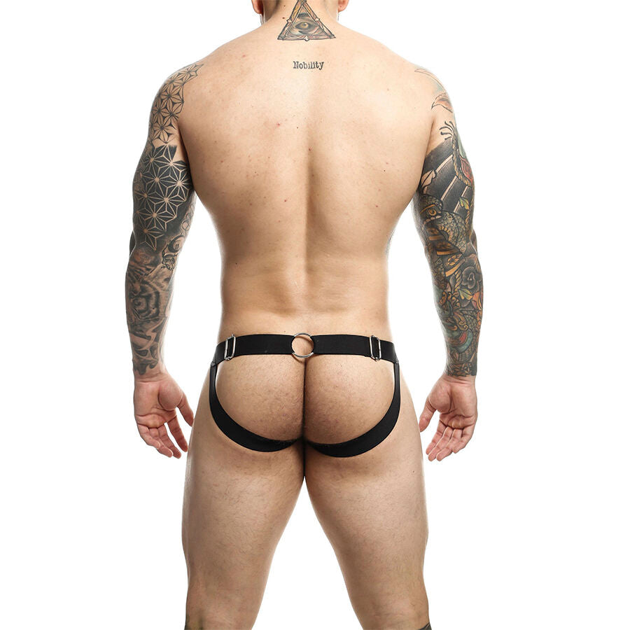 MOB - DNGEON RED JOCKSTRAP WITH CHAINS ONE SIZE - NOCTURNA DESIRES