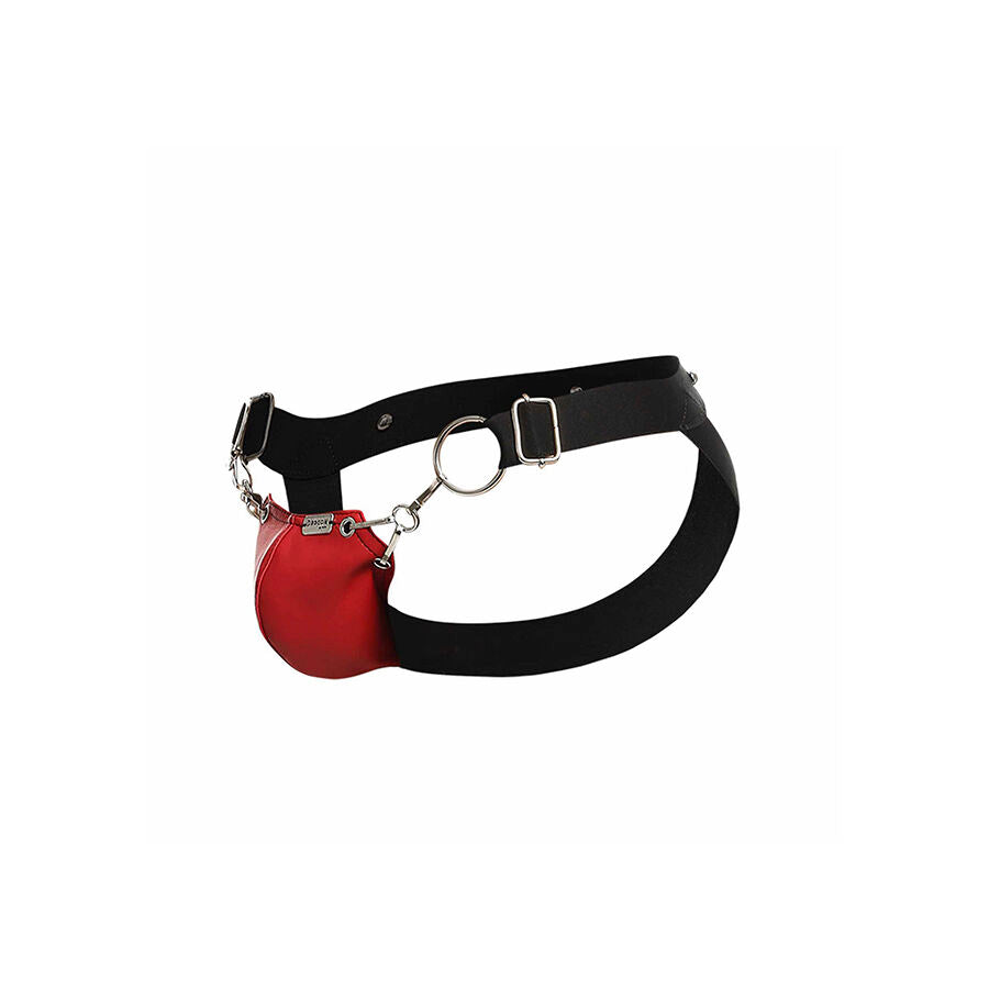 MOB - DNGEON SNAP JOCKSTRAP RED ONE SIZE - NOCTURNA DESIRES