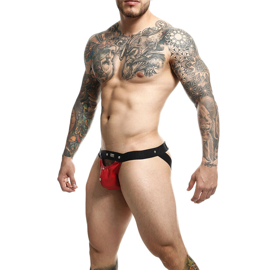 MOB - DNGEON JOCKSTRAP ATHLETE RED ONE SIZE - NOCTURNA DESIRES