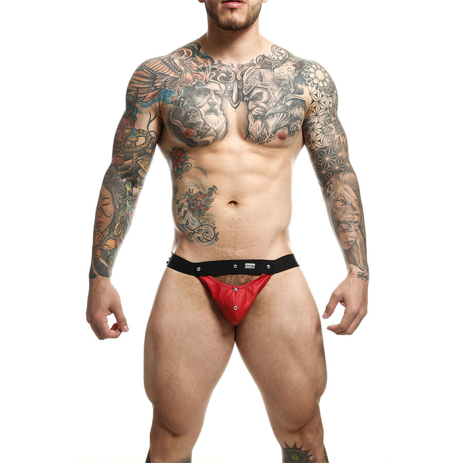 MOB - DNGEON JOCKSTRAP ATHLETE RED ONE SIZE - NOCTURNA DESIRES